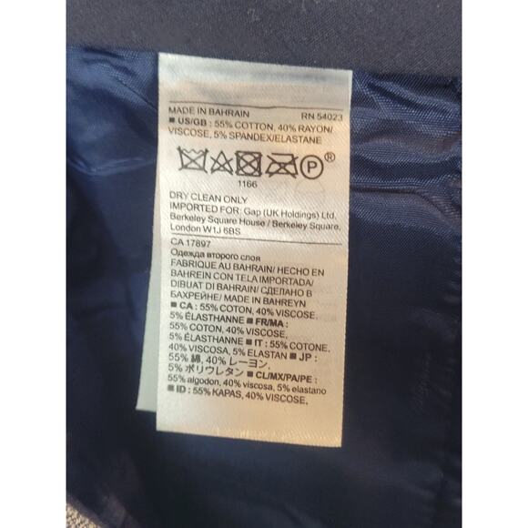 Banana Republic Sloan Fit Denim Style Straight Leg Ankle Crop Pants Sz 6 Petite - Picture 7 of 10